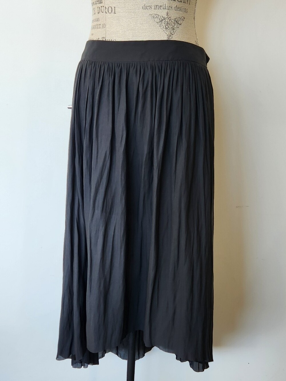 Talula Black Maxi Skirt Pockets